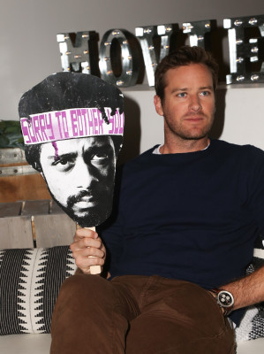 Armie Hammer - Deadline Studio at SXSW in Austin 03/11/2018