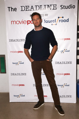 Armie Hammer - Deadline Studio at SXSW in Austin 03/11/2018