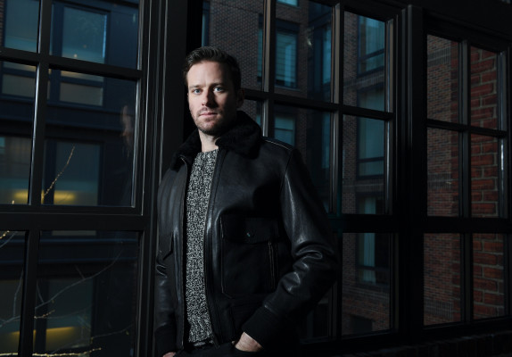 Armie Hammer by Matt McClain at Ritz-Carlton Georgetown in Washington 12/11/2018