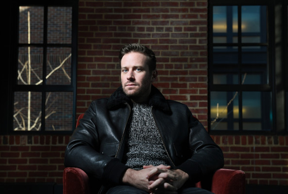 Armie Hammer by Matt McClain at Ritz-Carlton Georgetown in Washington 12/11/2018