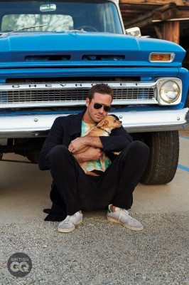 Armie Hammer by Eric Ray Davidson for British GQ // November 2020