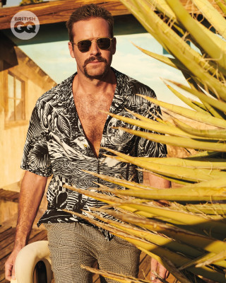 Armie Hammer by Eric Ray Davidson for British GQ // November 2020