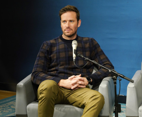 Armie Hammer - SiriusXM in New York 12/13/2018