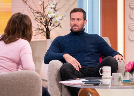 Armie Hammer - Lorraine TV Show in London 02/15/2019