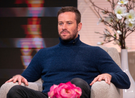Armie Hammer - Lorraine TV Show in London 02/15/2019