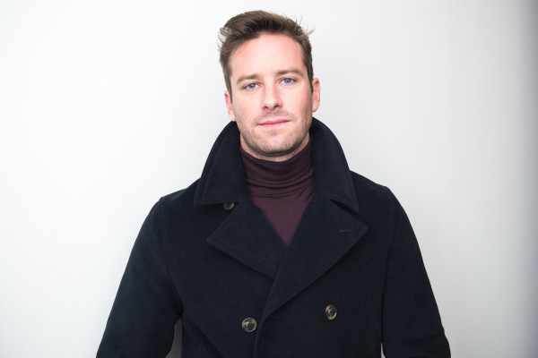 Armie Hammer by Griffin Lipson for The NY Times at TimesTalks in NY 11/17/2017
