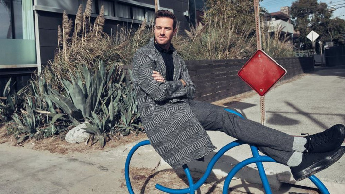 Armie Hammer for Mr Porter