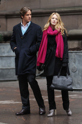 Armie Hammer - Gossip Girl (2009) 2x23 &#039;The Wrath of Con&#039; On Set in NY 03/09/09