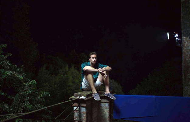 Armie Hammer - Call Me by Your Name (2017) On Set in Italy 2016