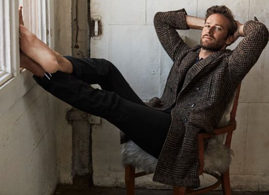 Armie Hammer by Nino Munoz for Out Magazine (2017)