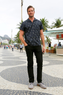 Armie Hammer - Rio de Janeiro 08/24/2015