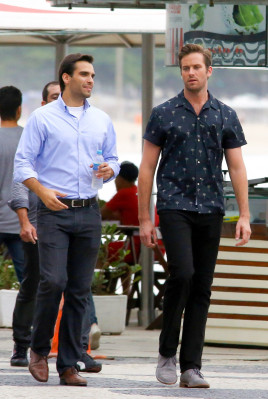 Armie Hammer - Rio de Janeiro 08/24/2015