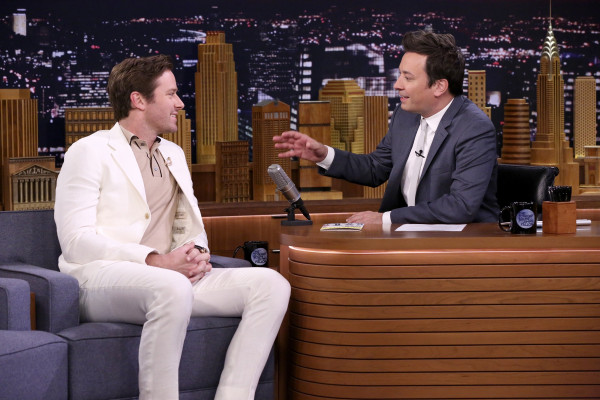 Armie Hammer - The Tonight Show Starring Jimmy Fallon in New York 06/25/2018