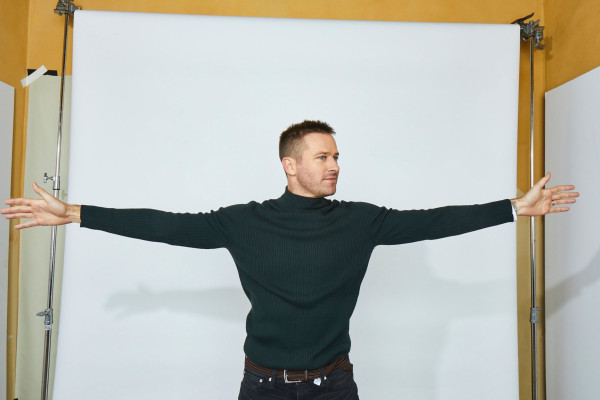Armie Hammer by Aaron Richter for Pizza Hut Lounge at SFF in Park City 01/26/19