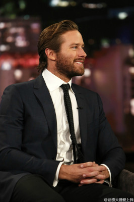 Armie Hammer - Jimmy Kimmel Live! in Los Angeles 09/29/2016