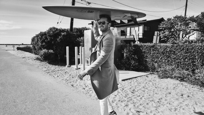 Armie Hammer for Mr Porter