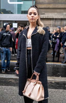 Ashley Benson - Giambattista Valli Show in Paris (Arrival) // March 02, 2020