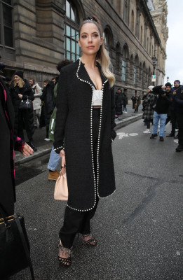 Ashley Benson - Giambattista Valli Show in Paris (Arrival) // March 02, 2020