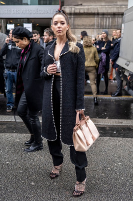 Ashley Benson - Giambattista Valli Show in Paris (Arrival) // March 02, 2020
