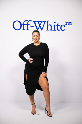 Ashley Graham at Off-White Fashion Show during Paris Fashion Week 02/29/2024