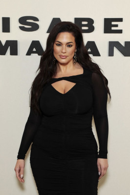 Ashley Graham – Isabel Marant Womenswear FW 24/25 Show in Paris 