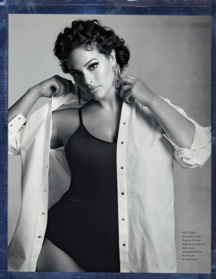 ASHLEY GRAHAM in Elle Magazine, Italy December 2019