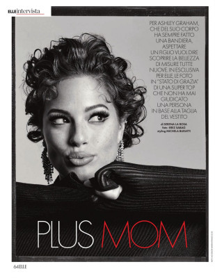 ASHLEY GRAHAM in Elle Magazine, Italy December 2019