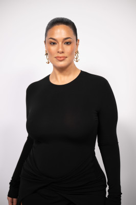 Ashley Graham at Off-White Fashion Show during Paris Fashion Week 02/29/2024
