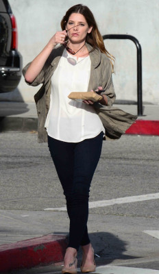Ashley Greene- Shopping at Abbot Kinney Boulevard in Venice California 