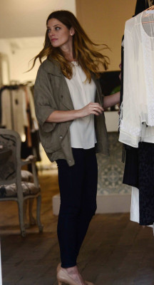 Ashley Greene- Shopping at Abbot Kinney Boulevard in Venice California 