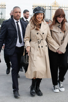 Ashley Park-Dior Show at Paris Fashion Week 