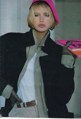 Ashley Richardson for Elle France 1984 February  