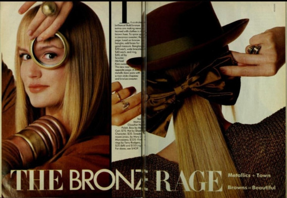 Ashley Richardson for Mademoiselle nov 1987