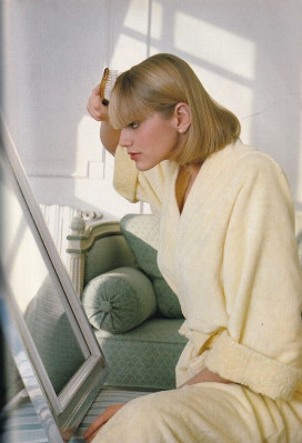 Ashley Richardson for VOTRE BEAUTE France March 1983