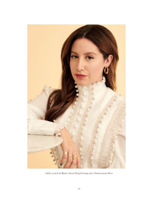 ASHLEY TISDALE in Rose &amp; Ivy Journal, December 2019