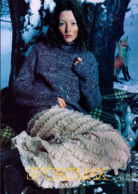 Audrey Marnay ~ Sportmax Fall/Winter 1998.99 by Marc Hom