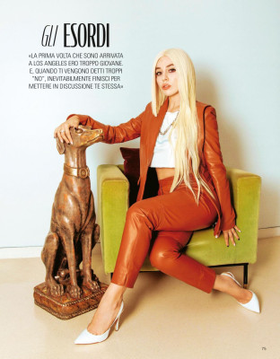 AVA MAX in Grazia Magazine, Italy November 2019