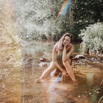 AVA MICHELLE at a Photoshoot. June 2020