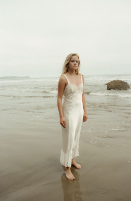 AVA PHILLIPPE at a Photoshoot on the Beach in Miami 2019