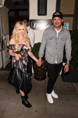 Avril Lavigne - Madeo Restaurant in West Hollywood 07/25/2018