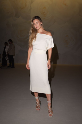 Bar Refaeli at Laura Biagiotti Show at Milan Fashion Week