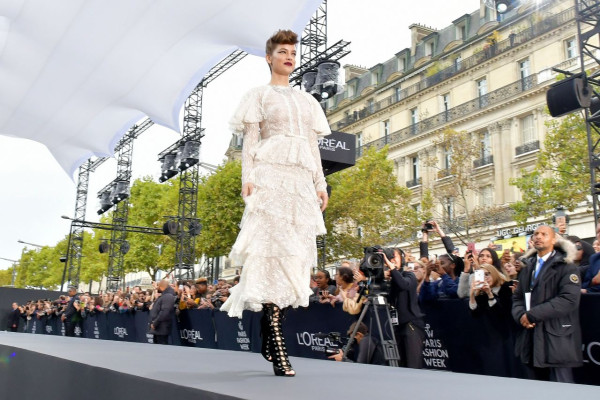 Barbara Palvin Walks L’Oreal Show, PFW in Paris