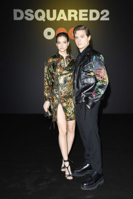Barbara Palvin – Dsquared2 Fashion Show in Milan 01/10/2020