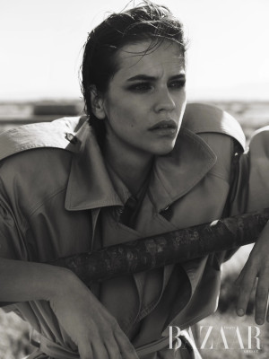 Barbara Palvin for Harper’s Bazaar Greece April 2025
