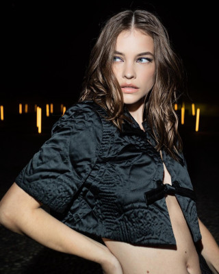 Barbara Palvin - Moncler Fashion Show in Milan 09/25/2021