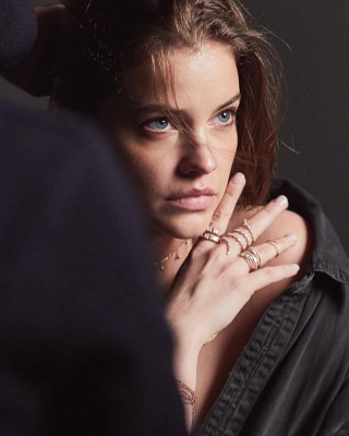 Barbara Palvin – Photoshoot/BTS for Djula Jewelry February 2019