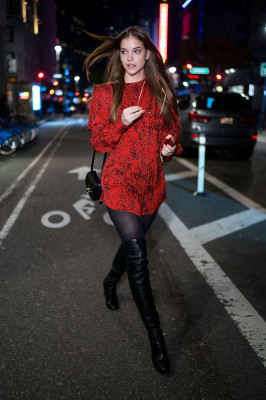 Barbara Palvin – Victoria’s Secret Fashion Show Fittings in NY