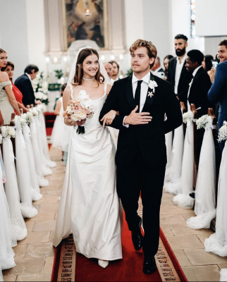 Barbara Palvin for Vogue Weddings