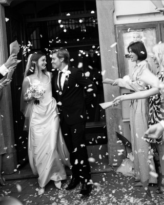 Barbara Palvin for Vogue Weddings