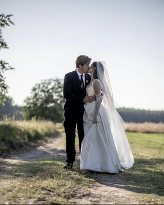 Barbara Palvin for Vogue Weddings